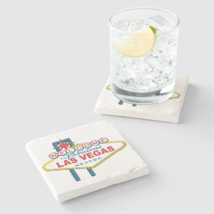 Welcome-to-Las-Vegas Stone Coaster