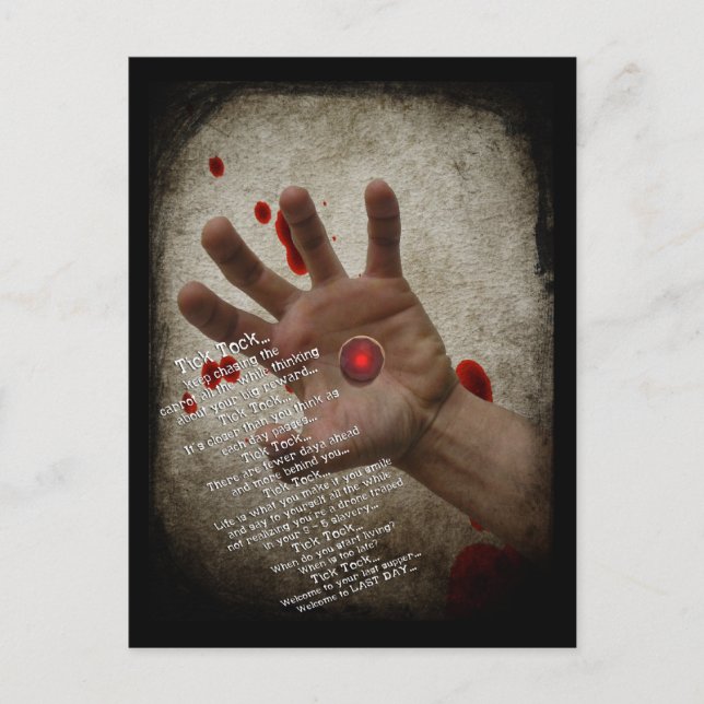 Welcome to Last Day Postcard (Front)