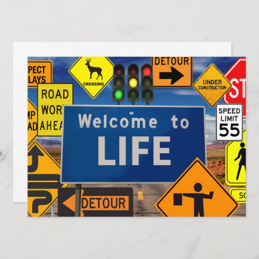 WELCOME TO LIFE (Front/Back)