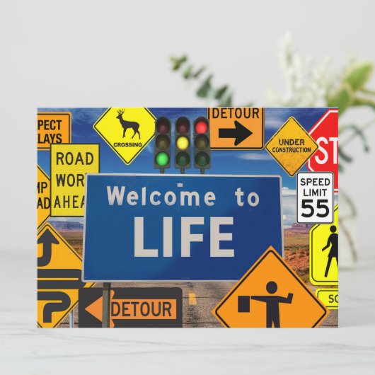 WELCOME TO LIFE (Standing Front)