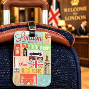 Welcome to London Luggage Tag