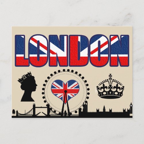 Welcome to London Postcard