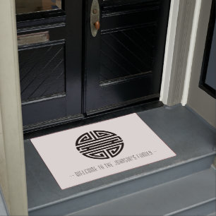 Welcome To Longevity Awesome Chinese Doormat
