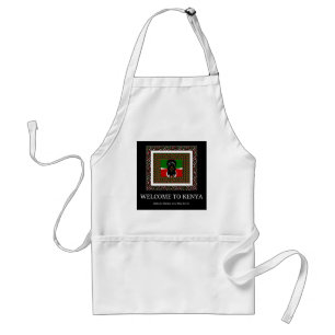 Welcome to Magical Kenya: Hakuna Matata Adult Apron