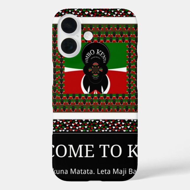 Welcome to Magical Kenya: Hakuna Matata Case-Mate iPhone Case (Back)