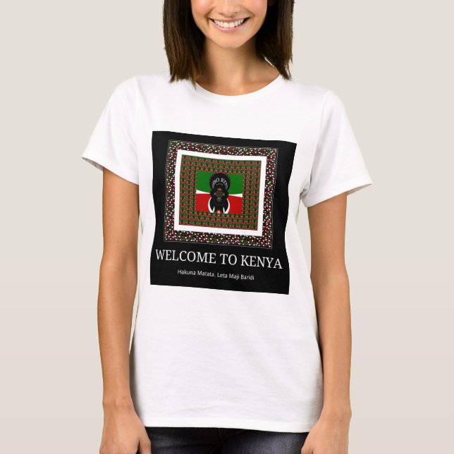 Welcome to Magical Kenya: Hakuna Matata T-Shirt (Front)