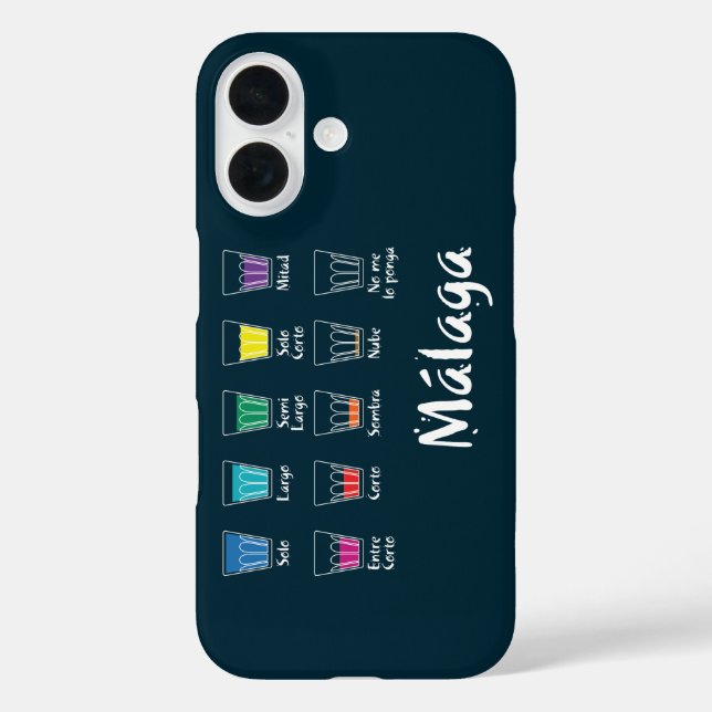 Welcome to Malaga 1: El Café Case-Mate iPhone Case (Back)