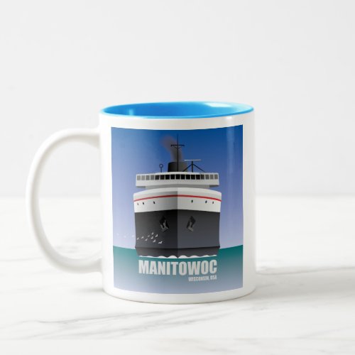 Welcome to Manitowoc Two_Tone Coffee Mug