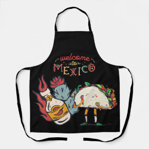 Welcome to Mexico Cooking for National Hispanic Apron