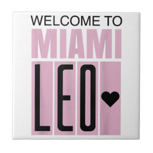 Welcome to Miami Leo 10 - GOAT Ceramic Tile