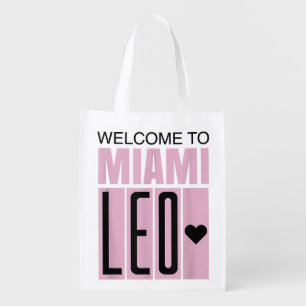 Welcome to Miami Leo 10 - GOAT Grocery Bag