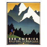 Welcome to Montana, Photo Print