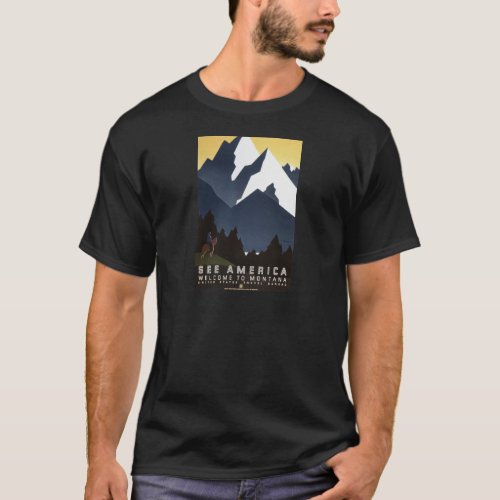Welcome to Montana T_Shirt