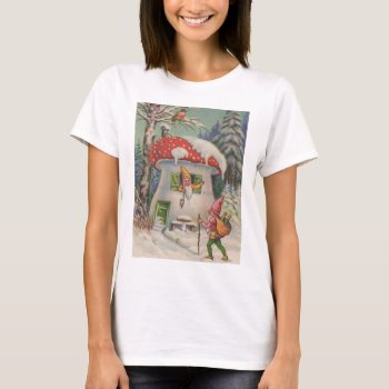 Welcome To Mushroom House T-shirt by redmushroom at Zazzle