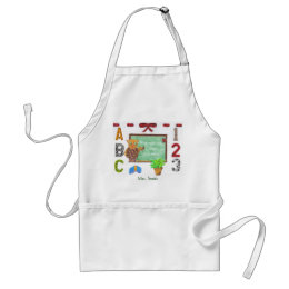 Preschool Teacher Aprons | Zazzle