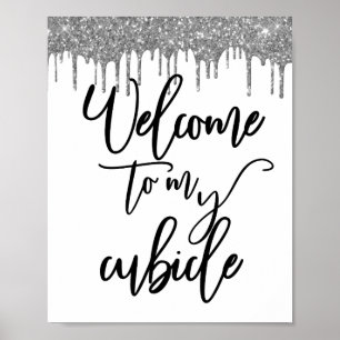 Welcome to my Cubicle Sign Office Desk Work