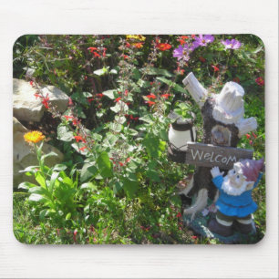 WELCOME TO MY GARDEN mousepad