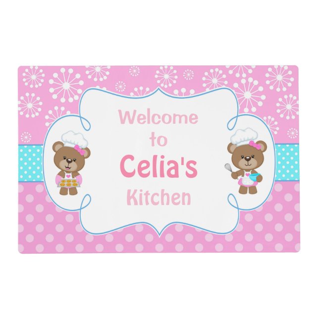 Welcome to my Kitchen Placemat (Front)
