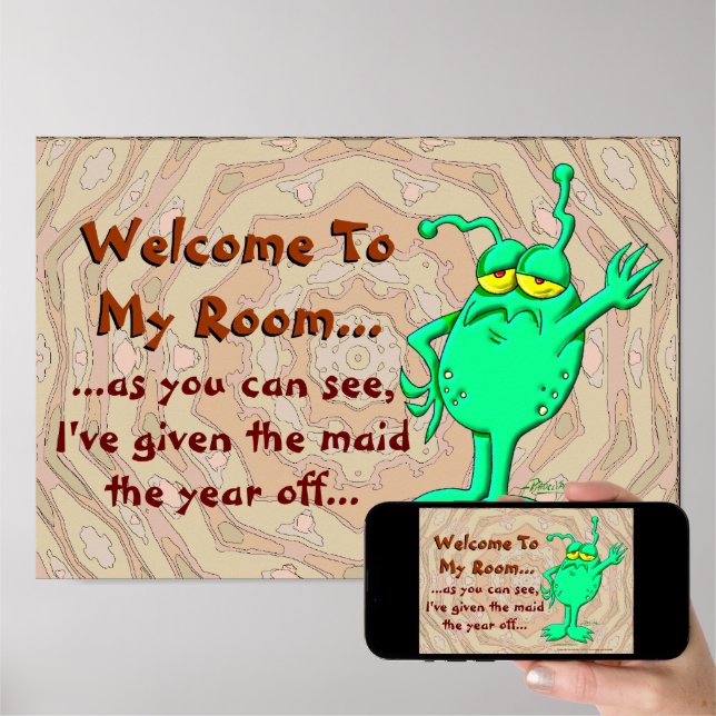 (N3) 成田昭次 / Welcome My Room welcome_to_my_room_poster-