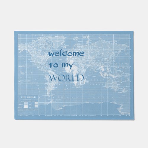 Welcome to my World Doormat