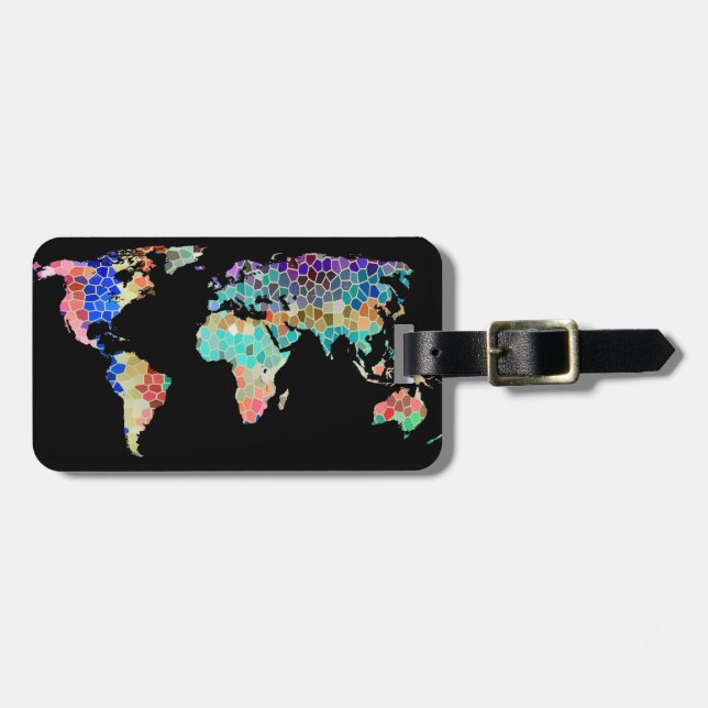 Welcome to My World Luggage Finder Tag (Front Horizontal)