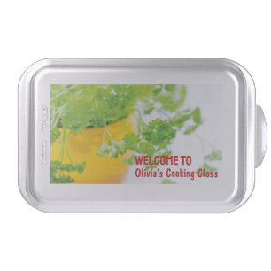 Welcome to Name’s Cooking Class Herb Art Cake Pan