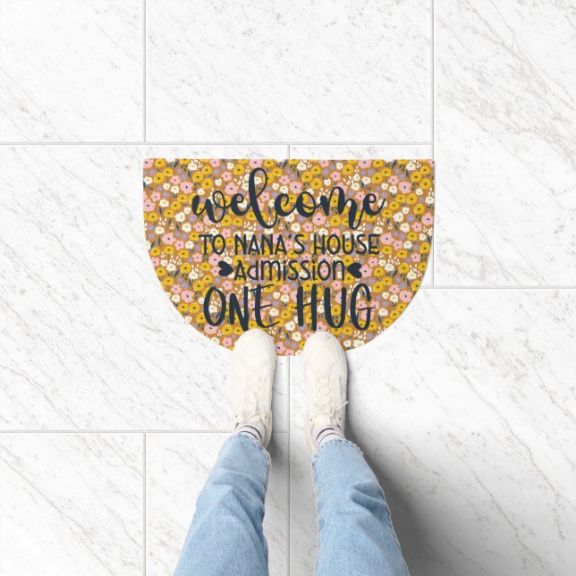 Welcome to Nana's House Doormat (Indoor)