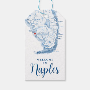 Welcome to Naples Florida Wedding Favor Gift Tags