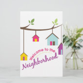 Welcome To Neighborhood (Standing Front)