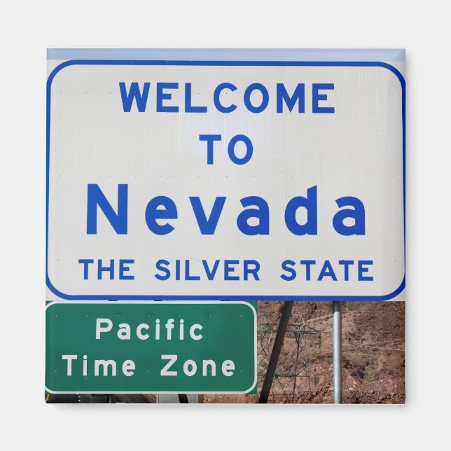 Welcome to Nevada Magnet (Front)