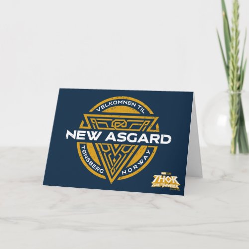 Welcome To New Asgard Souvenir Graphic Card