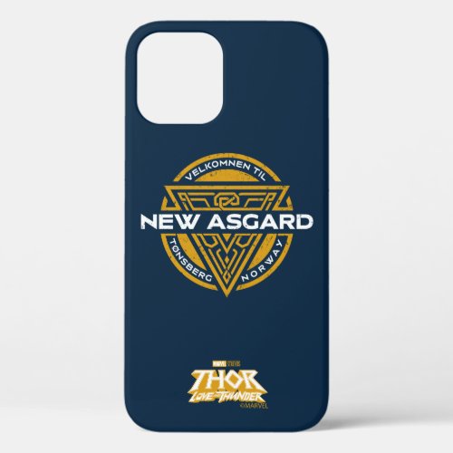 Welcome To New Asgard Souvenir Graphic iPhone 12 Case