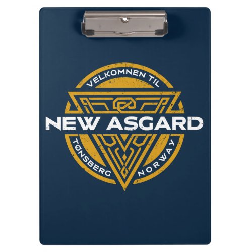 Welcome To New Asgard Souvenir Graphic Clipboard