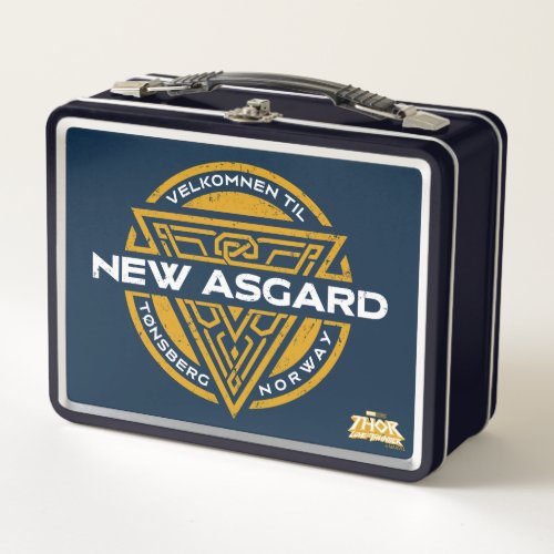 Welcome To New Asgard Souvenir Graphic Metal Lunch Box
