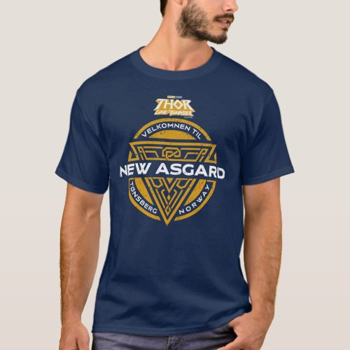 Welcome To New Asgard Souvenir Graphic T_Shirt