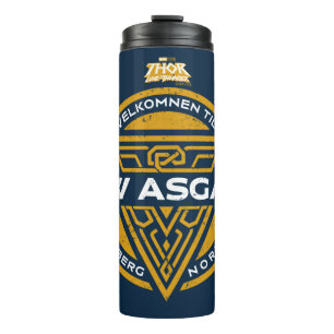 Welcome To New Asgard Souvenir Graphic Thermal Tumbler