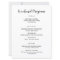 Welcome to New Hampshire Wedding Letter  Itinerary