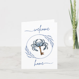 Welcome to New Home Maryland Letterpress Thank You Card