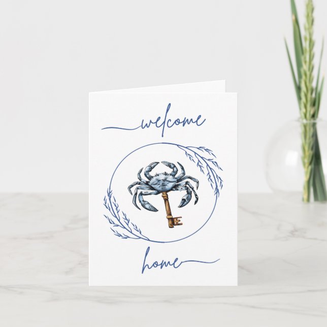 Welcome to New Home Maryland Thank You Card (Front)