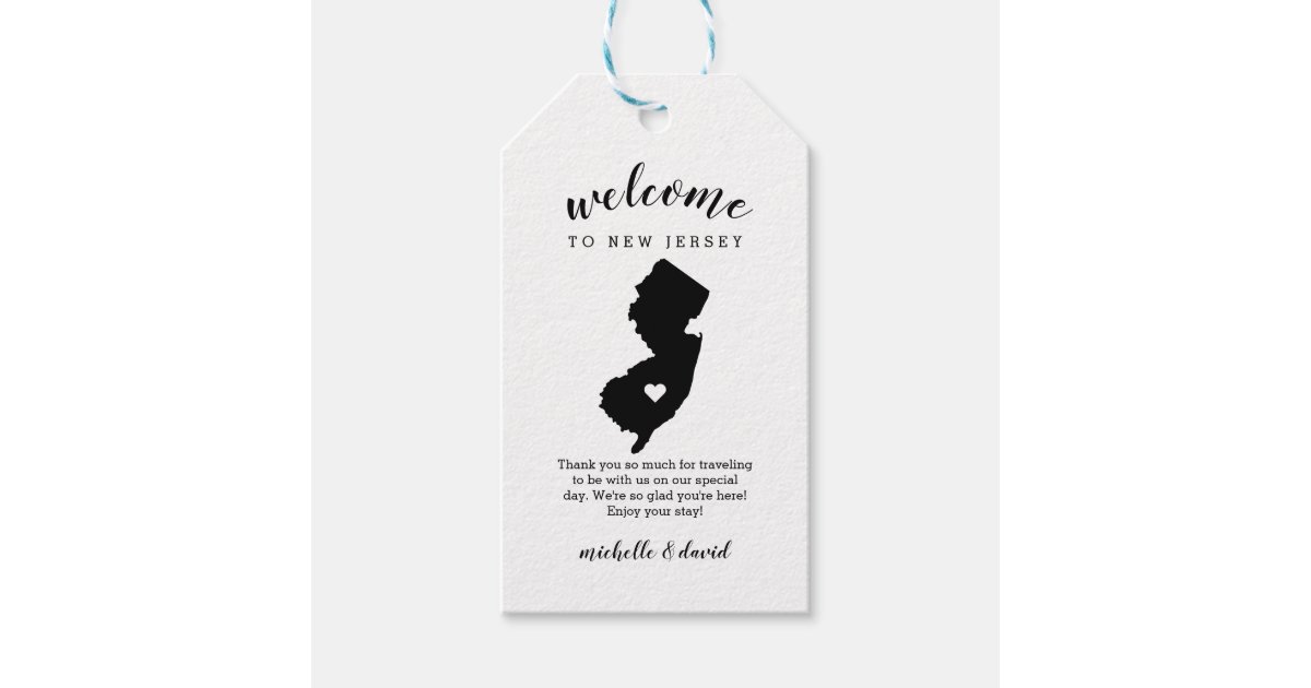 Jersey Favor Tags 