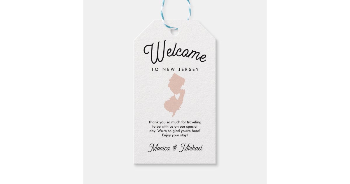 Jersey Favor Tags 