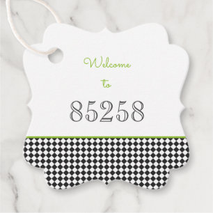 Welcome to New Zip Code Home Moving Realtor Favor Tags