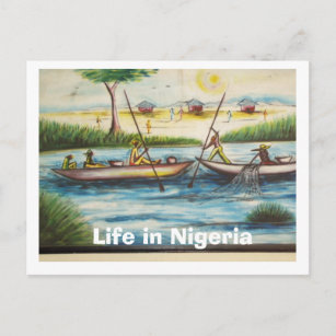 Welcome To Nigeria Postcard