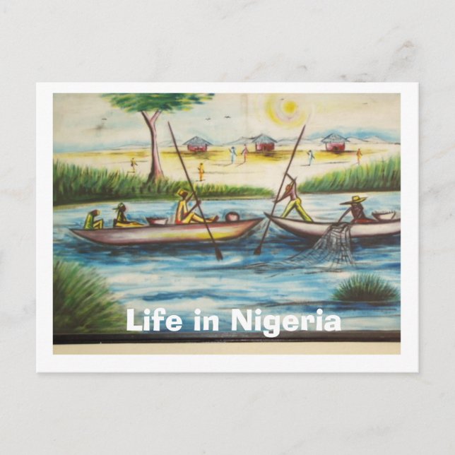 Welcome To Nigeria Postcard (Front)