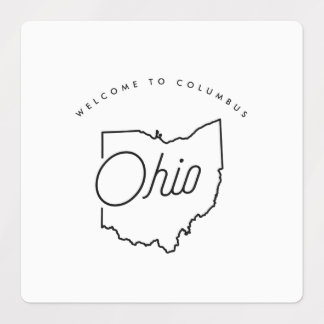 WELCOME TO OHIO LABELS
