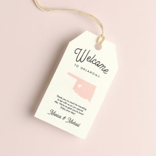 Welcome to OKLAHOMA Wedding ANY COLOR!! Gift Tags
