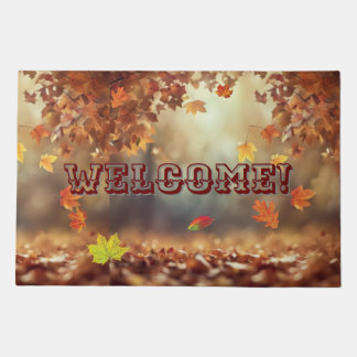 Welcome to Our Autumn Oasis Doormat