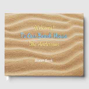 Welcome To Our Beach House, Guest Book