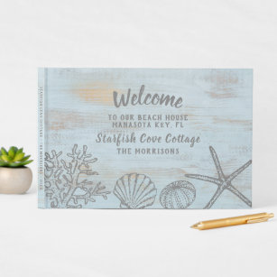 Welcome To Our Home: Visitor Guest Book for Vacation Home Rental