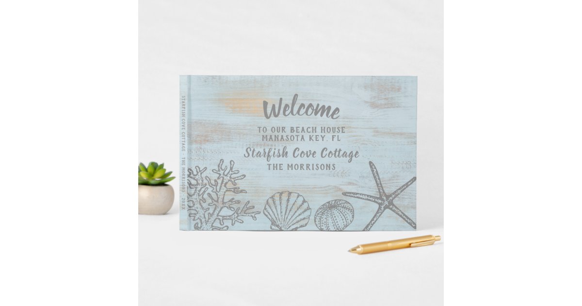 Welcome Guest Book: Guest Book for Vacation Home, Vacation Rentals